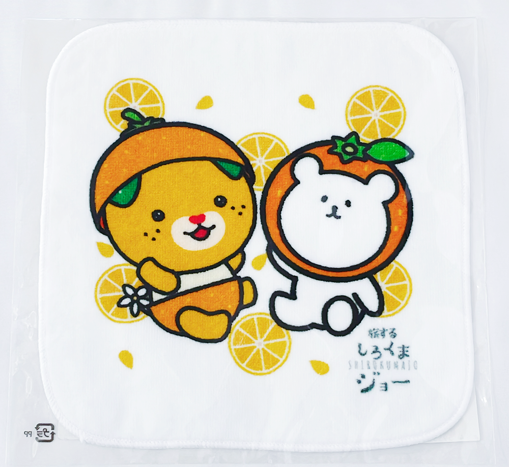 ミニタオルみきゃんみかん
